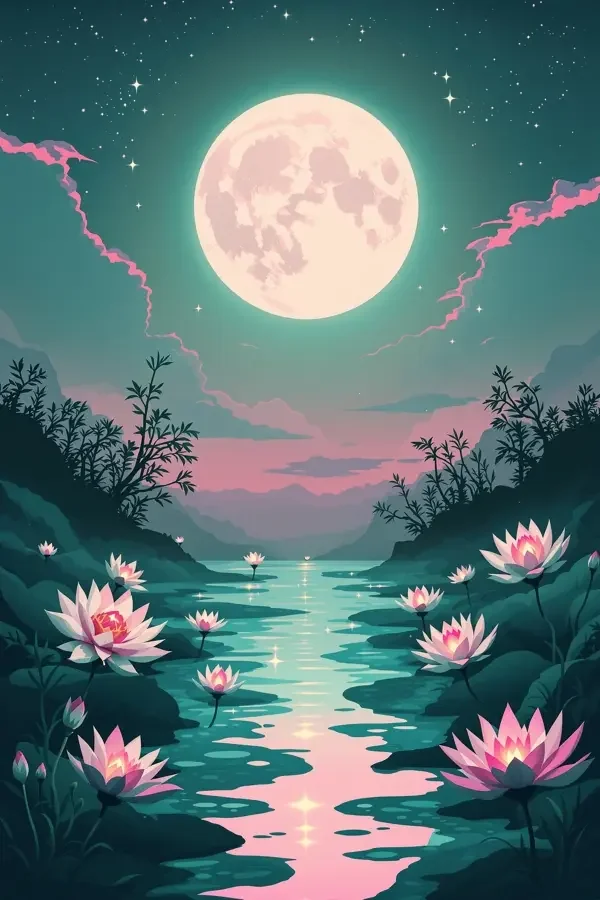 月亮与琉璃